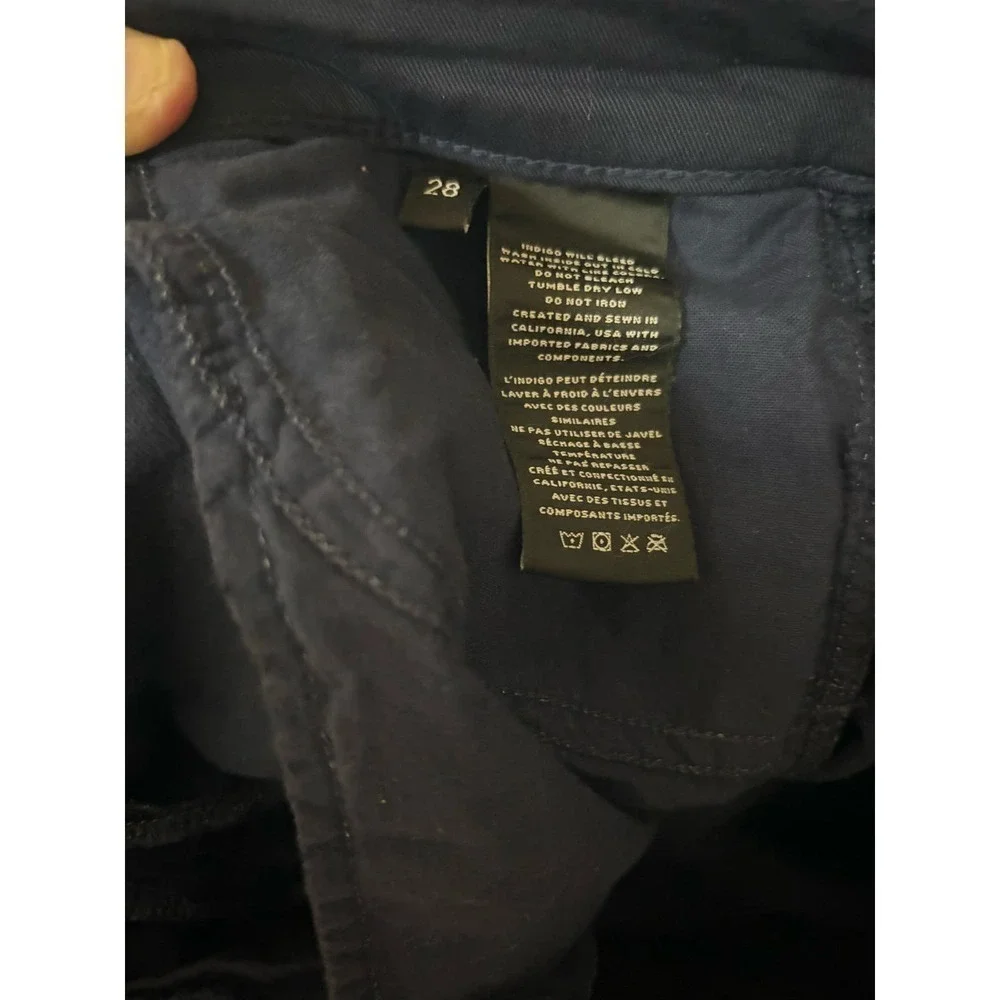 J Brand Maria High Waist Velvet Skinny Jeans‎ in Night Out size 28